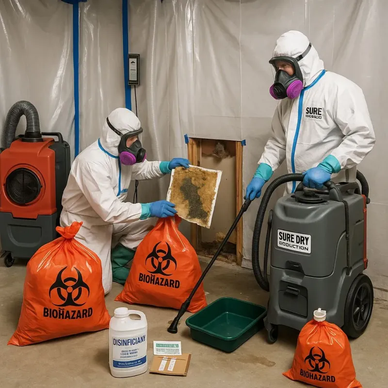 Contaminated Water Handling Protocols process in Woodford County, KY