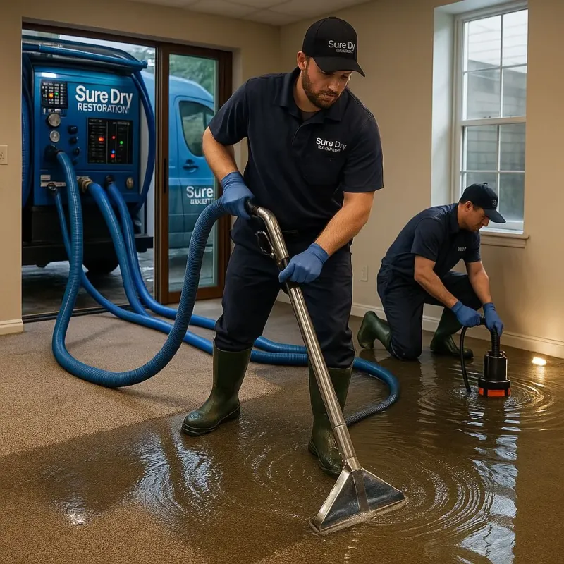 Water Extraction and Removal process in Woodford County, KY